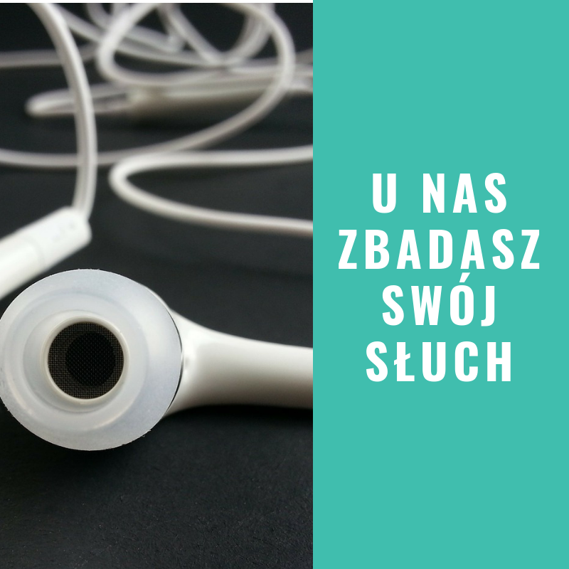 Grafika przedstawia aparat do badania słuchu